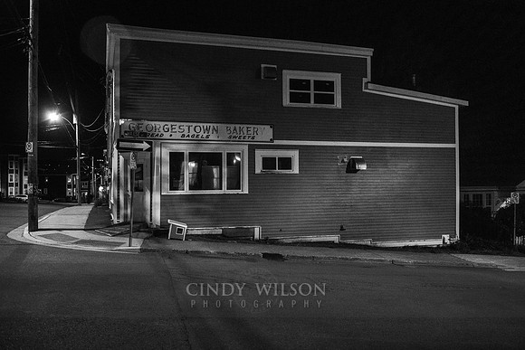 Bakery at Night, Georgetown, St John's
