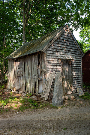 Corn Crib, Spring, Congdon Farm