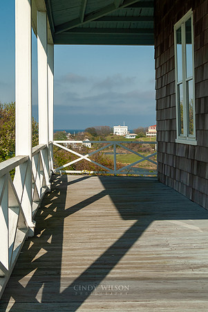 Porch View of the Weather Station
