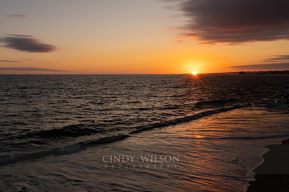October Sunset, Matunuck