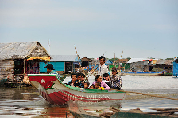 #DSC1198_Commuting Family, Tonle Sap, Cambodia