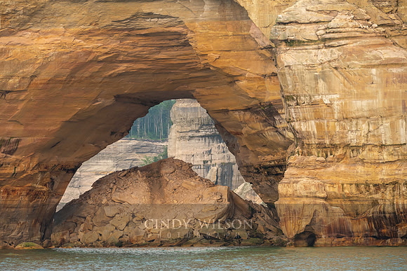 Seeing Through, Pictured Rocks, Lake Superior