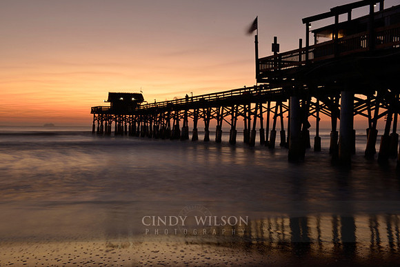 Cocoa Beach Pier at Dawn