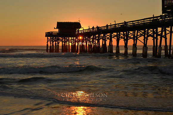Cocoa Beach Pier at Sunrise