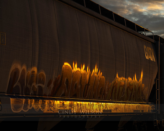Grafitti Aflame