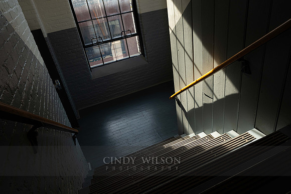Tilted Stairs, Greenwich Mills