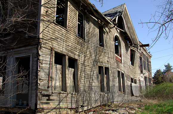 Railroad Ave Mill, Demolition Day