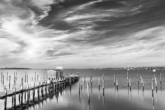 Off Season Boat Basin, New Harbor