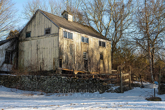 Rear Elevation, Yellow Barn, Saunderstown RI 2025