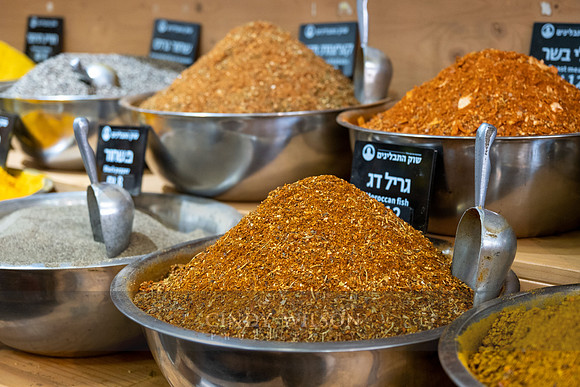 Spices, Mahane Yehuda Market, Jerusalem