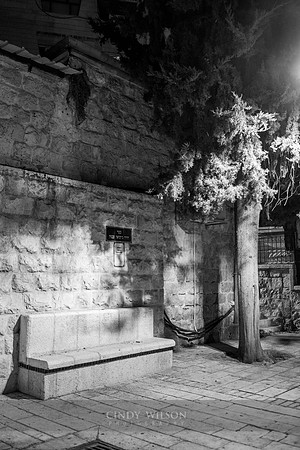 Night Courtyard, Jerusalem