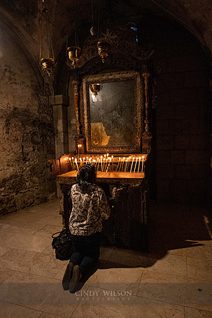 Prayer, Church of the Holy Sepulcher