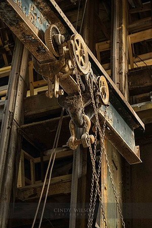 Champion Mine #4, Gantry Crane