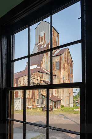 Through the Window, Champion Mine Shaft #4, Painesdale, Michigan