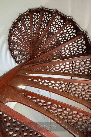 Stairs, Eagle harbor Lighthouse