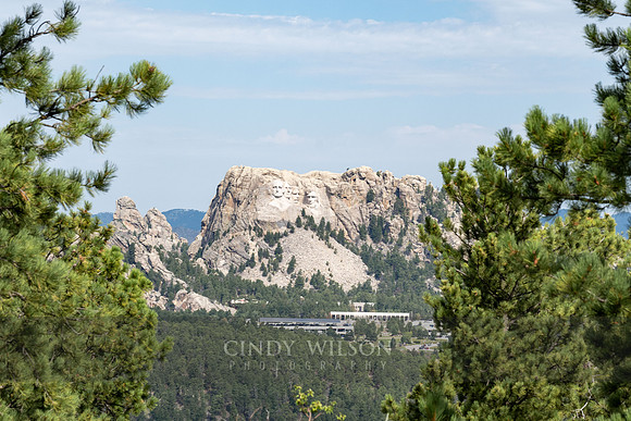 Tunnel View of Mt Rushmore