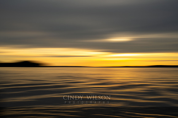 Sunset ICM, St Lawrence Seaway