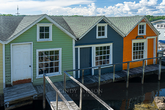 Thousand Islands Park, Boathouses