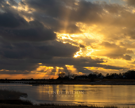 Sunset, Harkness State Park