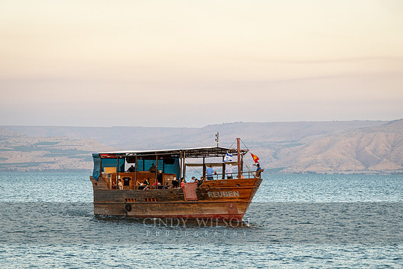 Excursion Boat, Sea of Galilee