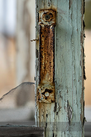 Rusted handle