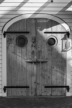 Provincetown Door with Eyes