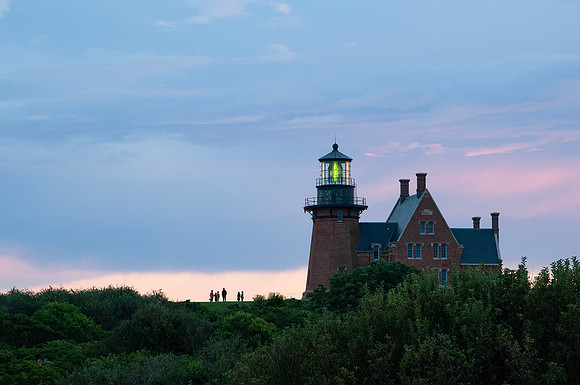 Southeast Light at Sunset