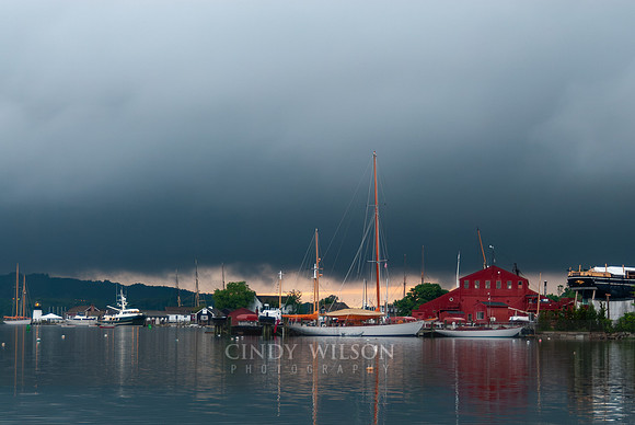 Approaching Storm, Mystic Seaport