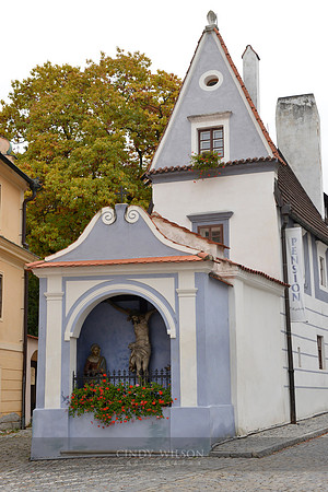 Church now a Pension_696, Czesky Krumlov, Czech Republic