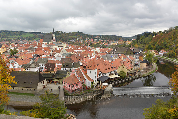 Bend in the River,_635, Czesky Krumlov, Czech Republic