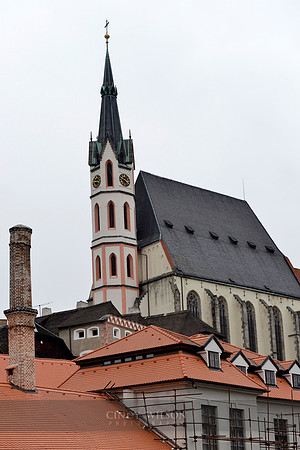 Chapel on a Hill_707, Czesky Krumlov, Czech Republic