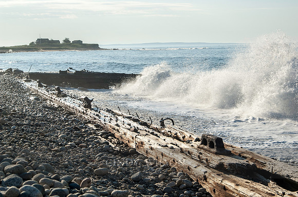 Barge Remnants Cuttyhunk, MA