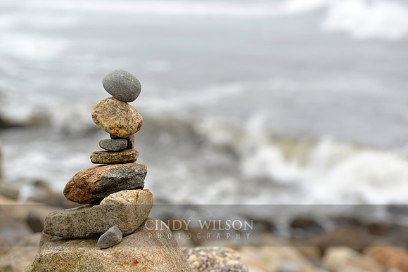 Rock Cairn, Left, Narragansett
