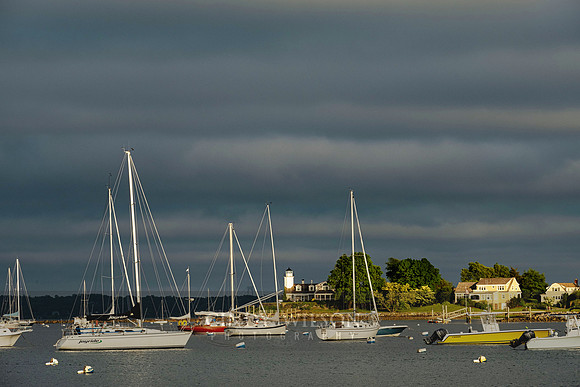 Clouds to the East, Wickford Harbor