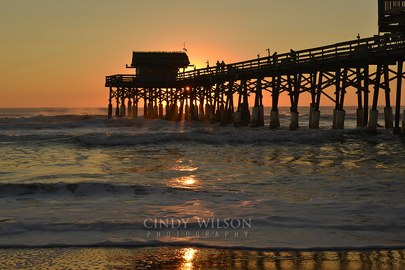 Cocoa Beach Pier at Sunrise