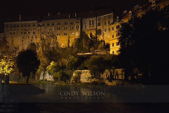 Night at the Castle, Czesky Krumlov, Czech Republic
