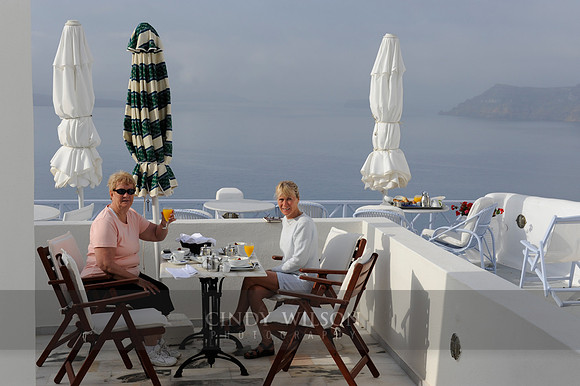 Breakfast, Oia
