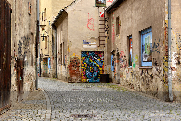 Street Scene_688, Czesky Krumlov, Czech Republic
