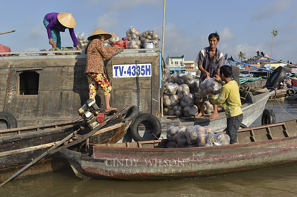 CHW1417_Cai Rang Floating Market, Mekong River, VN