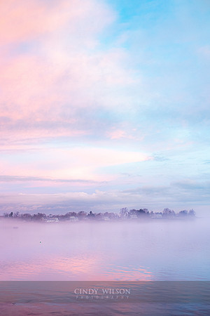 Poplar Point Shrouded in Fog