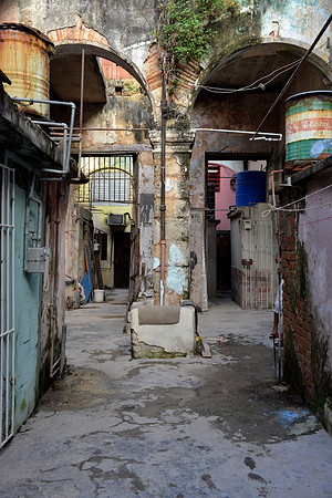 A Mantanzas Courtyard