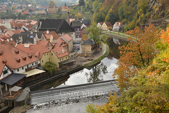 River View, Czesky Krumlov, Czech Republic