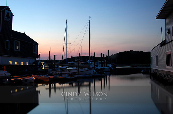 Stillness at the Ramp, Wickford Yacht Club