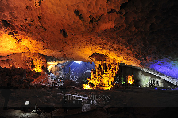 Cave Interior, Halong Bay, Vietnam