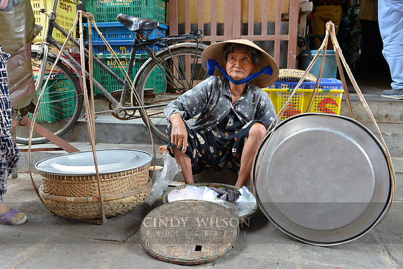 Street Vendor, Hoi An, Vietnam