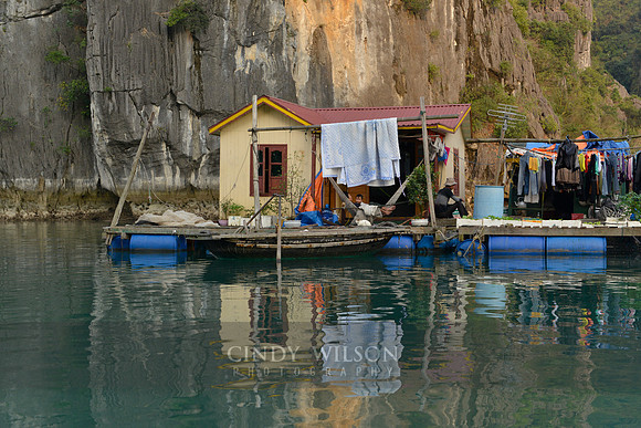 Houseboat, Cong Dam Fishing Village, Halong Bay, Vietnam
