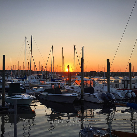 Pleasant Sunset, Wickford RI Instagram