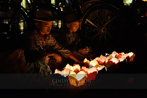 Floating Lanterns, Hoi An, Vietnam