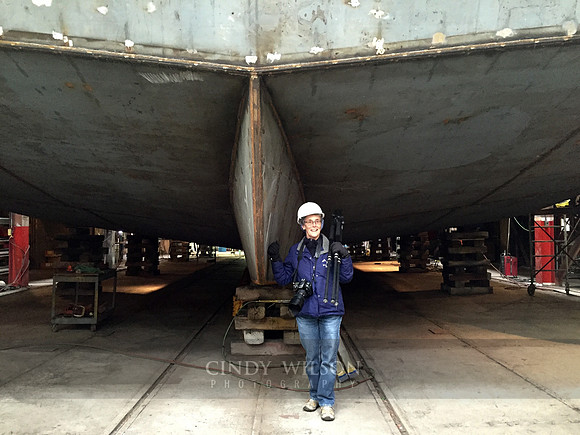 Barge under Construction