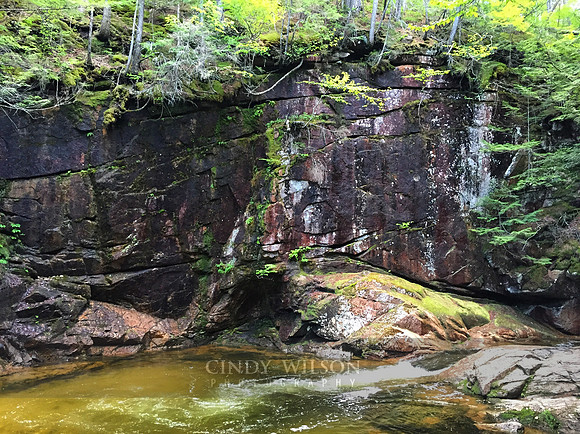 Hidden Lagoon, Sabaday Falls, NH